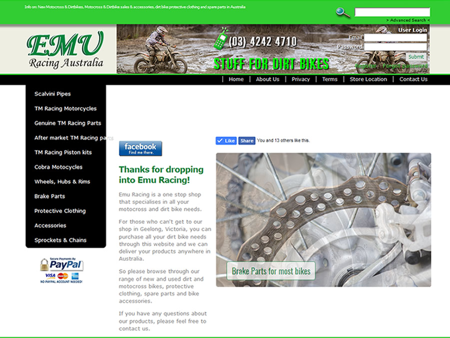 Emu Racing